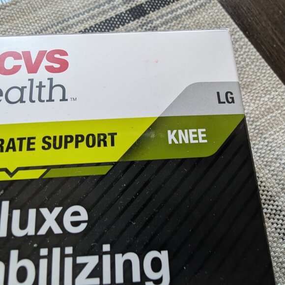 CVS New Size Large Knee Compression Support in Orginal Box - Picture 2 of 7